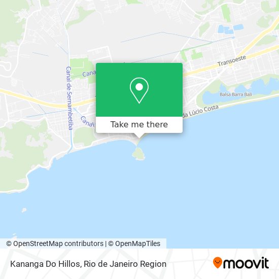 Kananga Do Hillos map