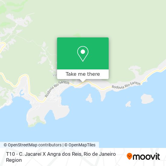 T10 - C. Jacareí X Angra dos Reis map