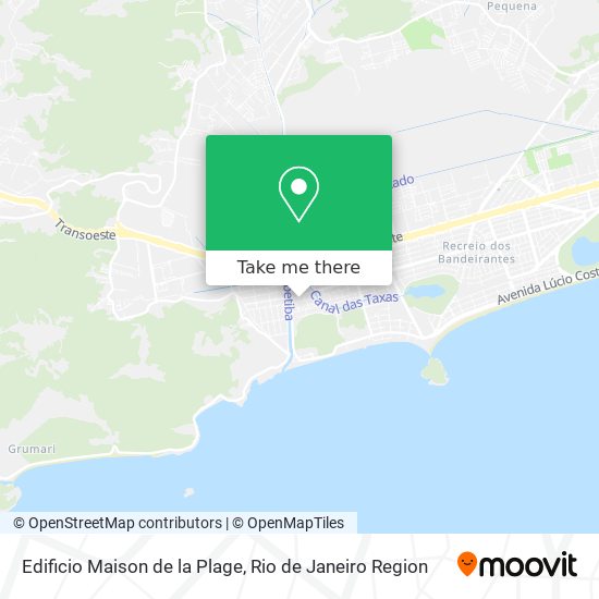 Edificio Maison de la Plage map