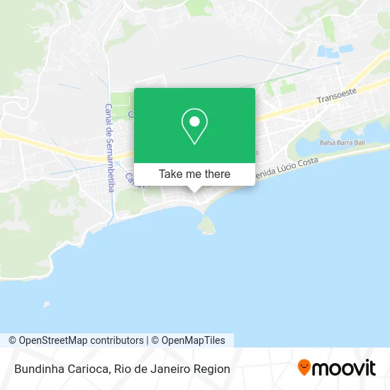 Bundinha Carioca map