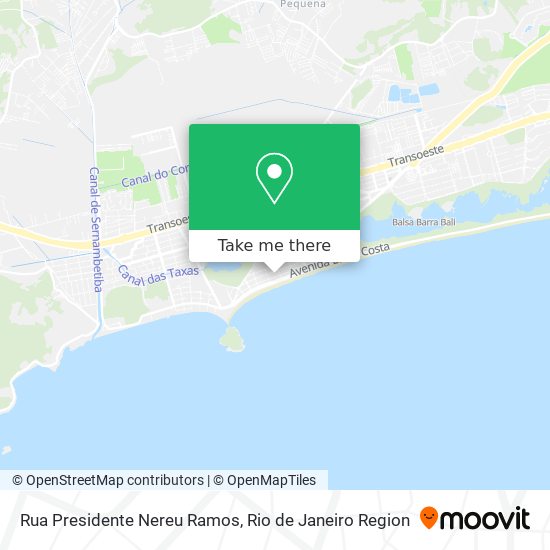 Rua Presidente Nereu Ramos map