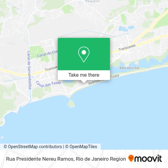 Rua Presidente Nereu Ramos map