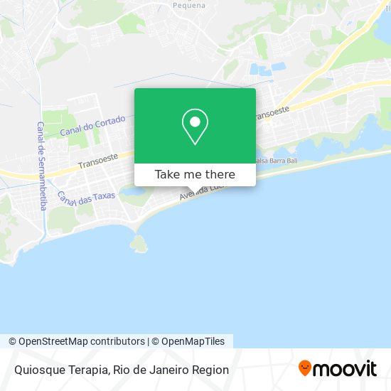 Quiosque Terapia map