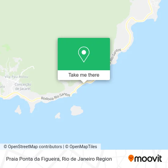 Praia Ponta da Figueira map