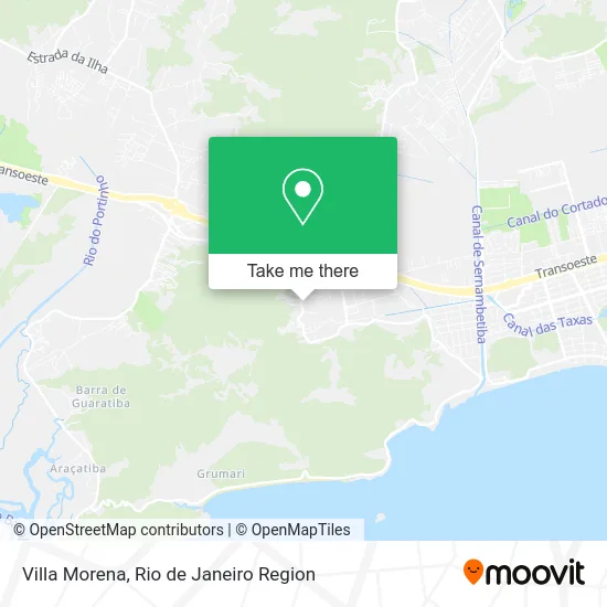Villa Morena map
