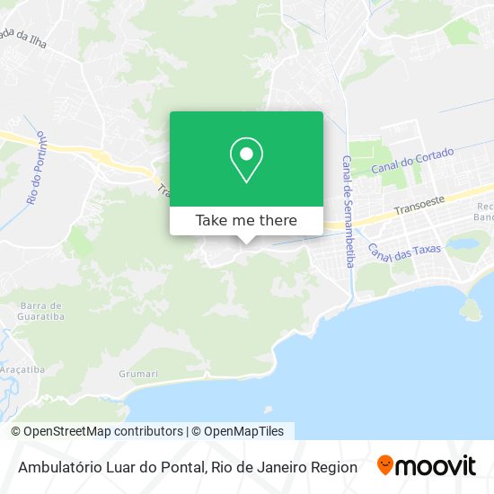 Ambulatório Luar do Pontal map