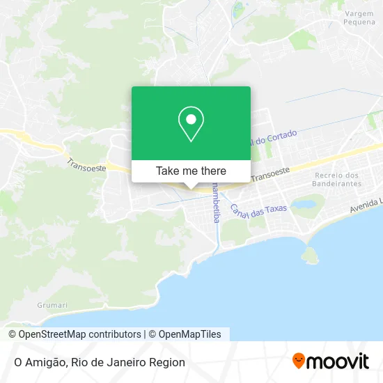 O Amigão map