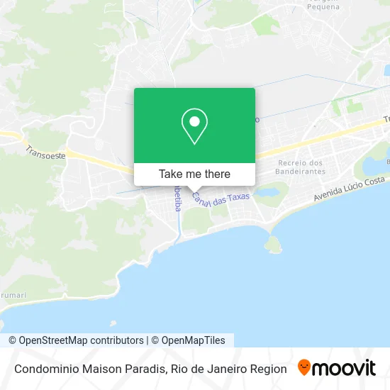 Condominio Maison Paradis map