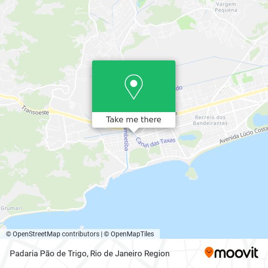 Padaria Pão de Trigo map