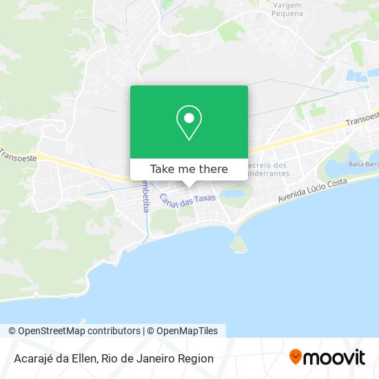 Acarajé da Ellen map