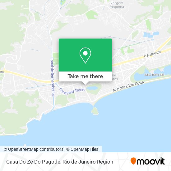 Casa Do Zé Do Pagode map