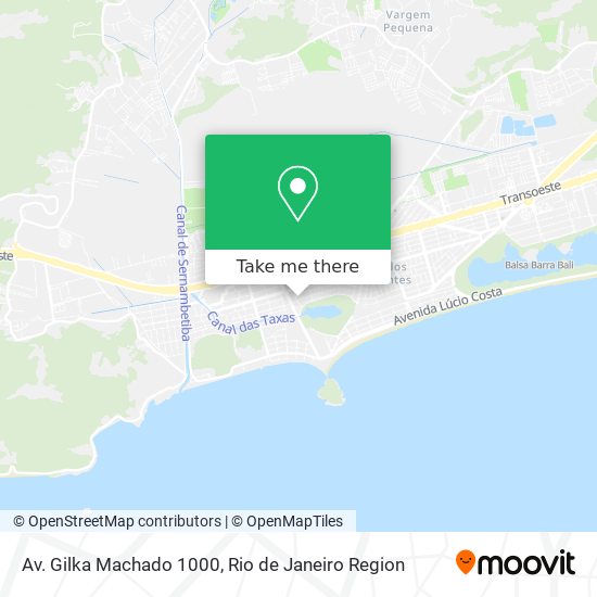 Av. Gilka Machado 1000 map