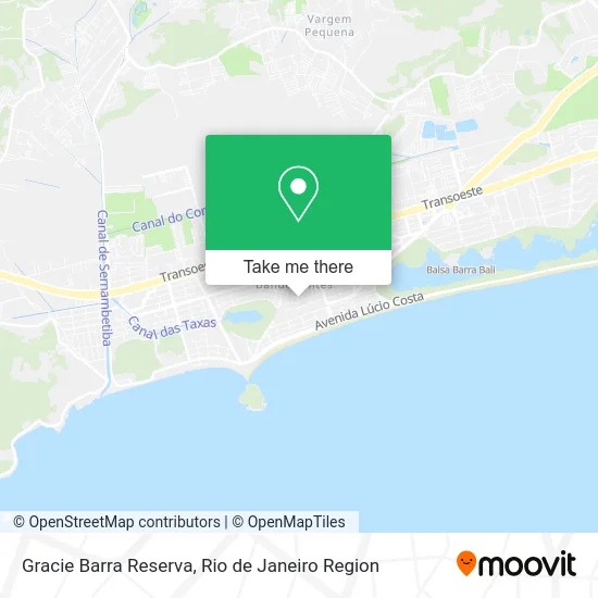 Gracie Barra Reserva map