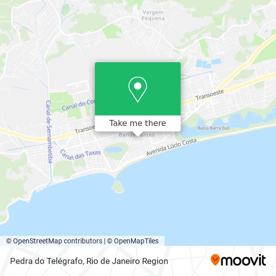 Pedra do Telégrafo map