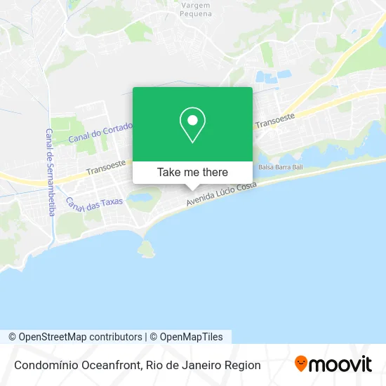 Condomínio Oceanfront map