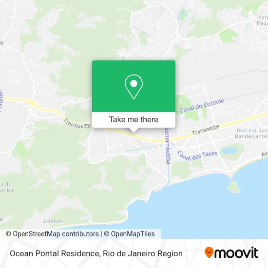Ocean Pontal Residence map