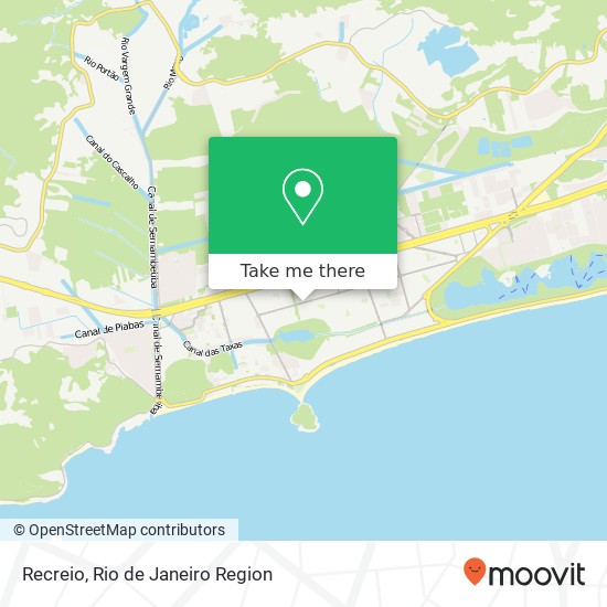 Recreio map