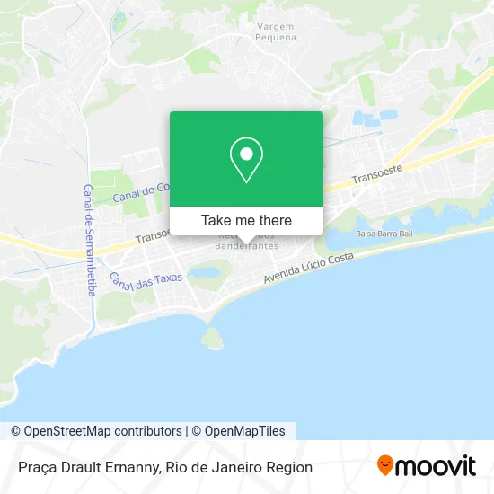 Praça Drault Ernanny map