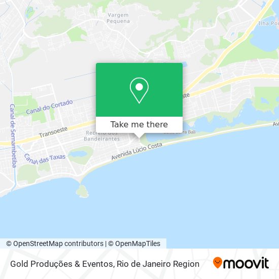 Gold Produções & Eventos map