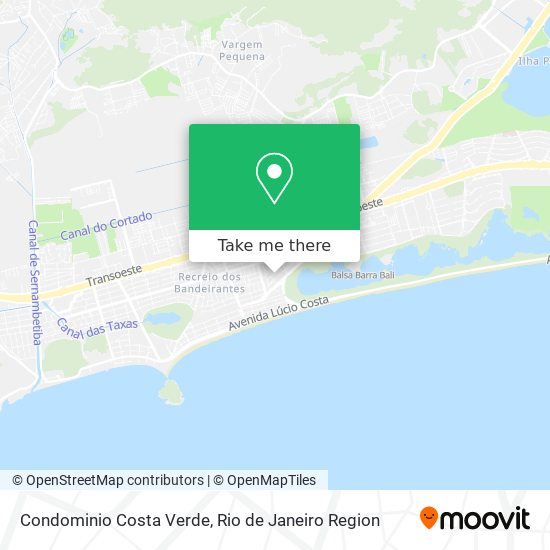 Mapa Condominio Costa Verde