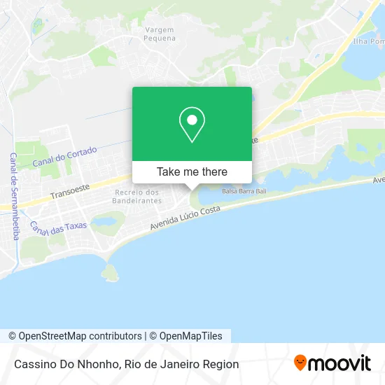 Cassino Do Nhonho map