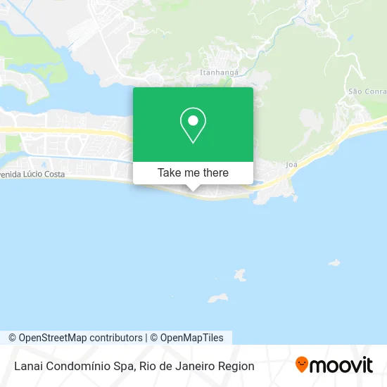 Lanai Condomínio Spa map