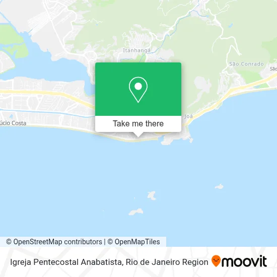 Igreja Pentecostal Anabatista map