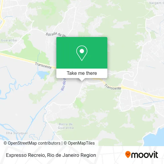 Expresso Recreio map