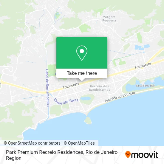 Park Premium Recreio Residences map