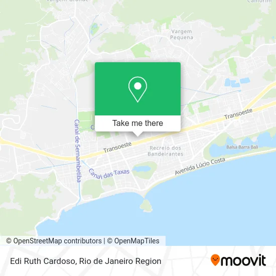 Edi Ruth Cardoso map