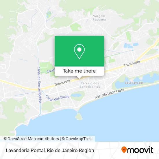 Lavanderia Pontal map