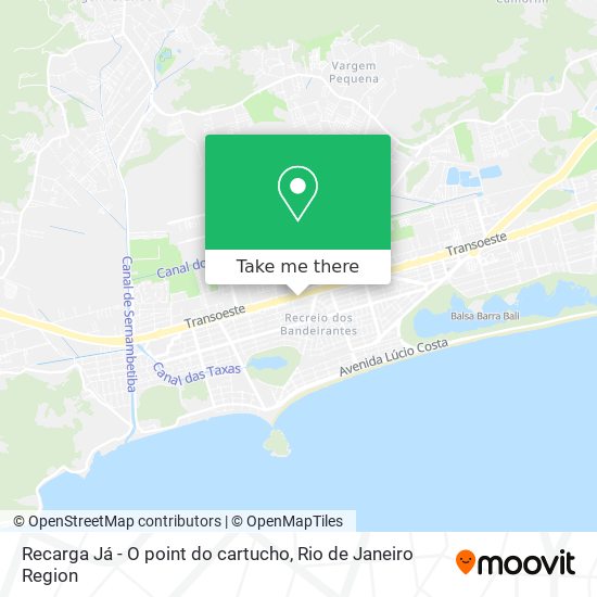 Recarga Já - O point do cartucho map