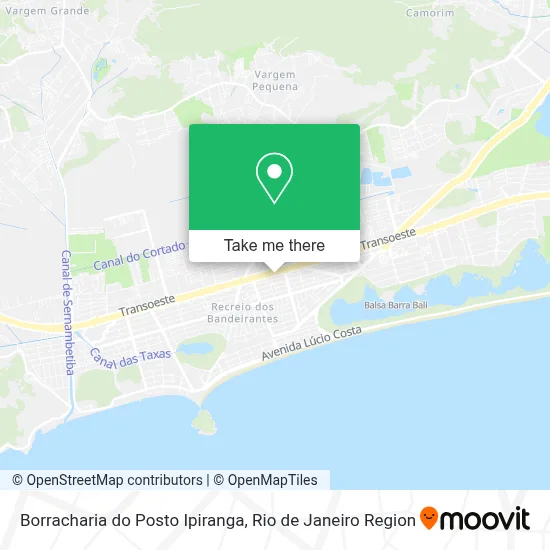 Borracharia do Posto Ipiranga map