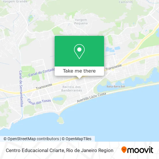 Centro Educacional Criarte map