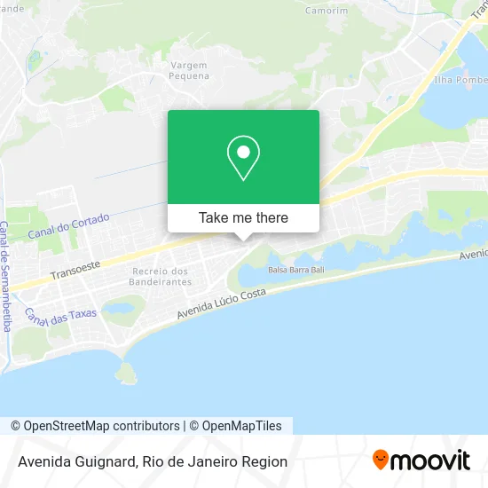 Avenida Guignard map