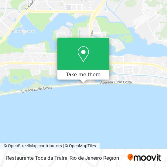 Restaurante Toca da Traíra map