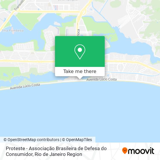 Proteste - Associação Brasileira de Defesa do Consumidor map