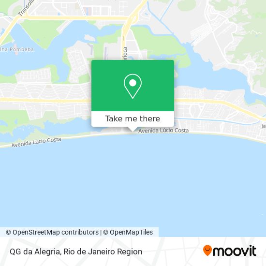 QG da Alegria map