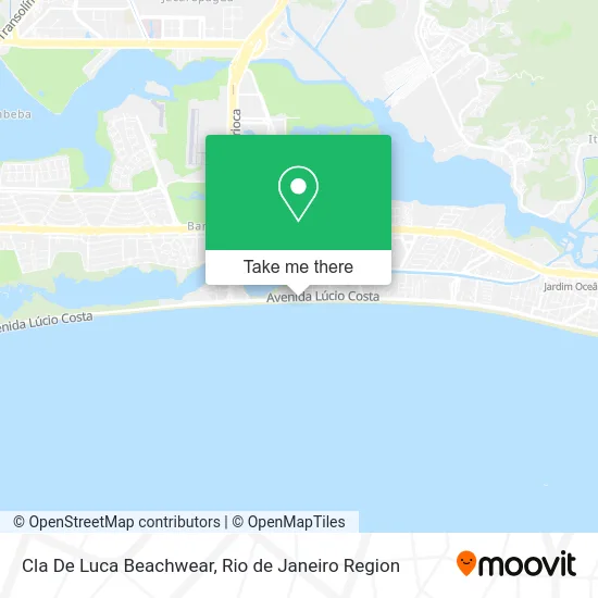 Cla De Luca Beachwear map