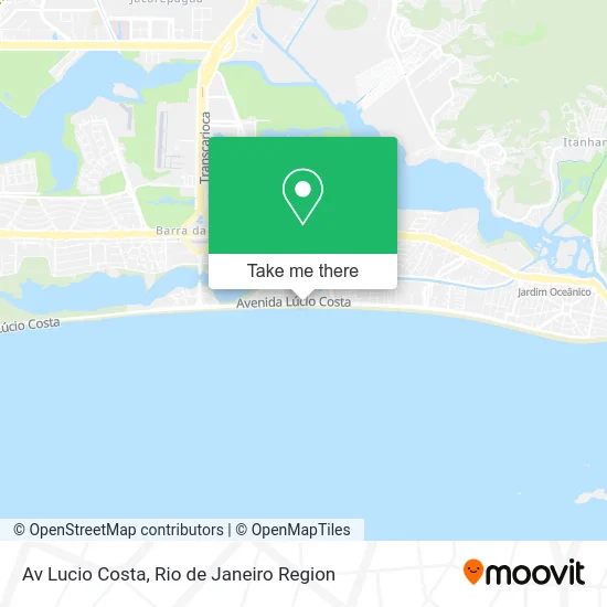 Av Lucio Costa map