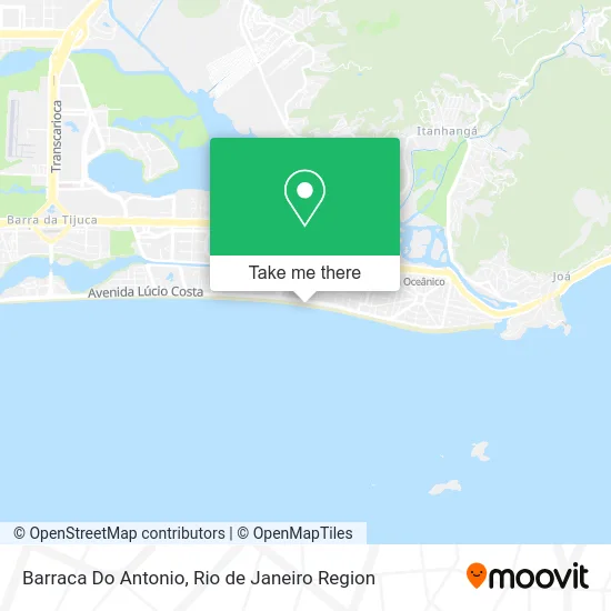 Barraca Do Antonio map