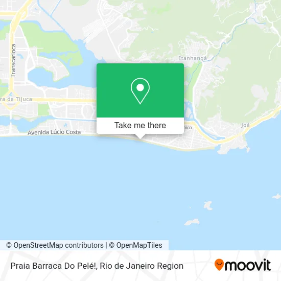 Praia Barraca Do Pelé! map