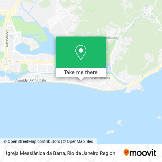 Igreja Messiânica da Barra map