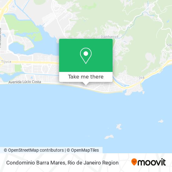 Condominio Barra Mares map