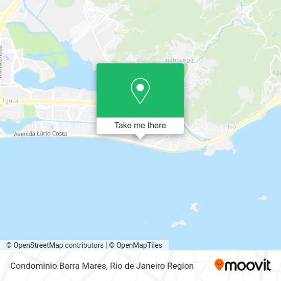 Condominio Barra Mares map