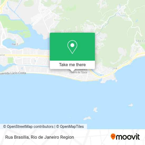 Rua Brasilia map