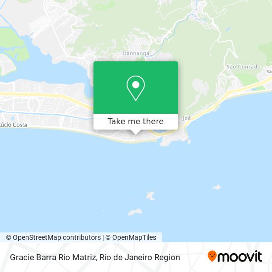 Gracie Barra Rio Matriz map