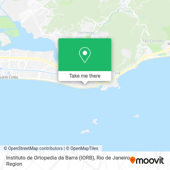Instituto de Ortopedia da Barra (IORB) map