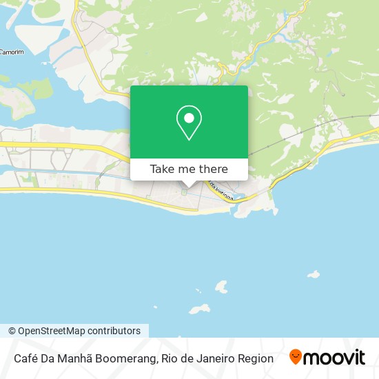 Café Da Manhã Boomerang map