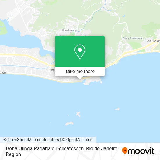 Dona Olinda Padaria e Delicatessen map